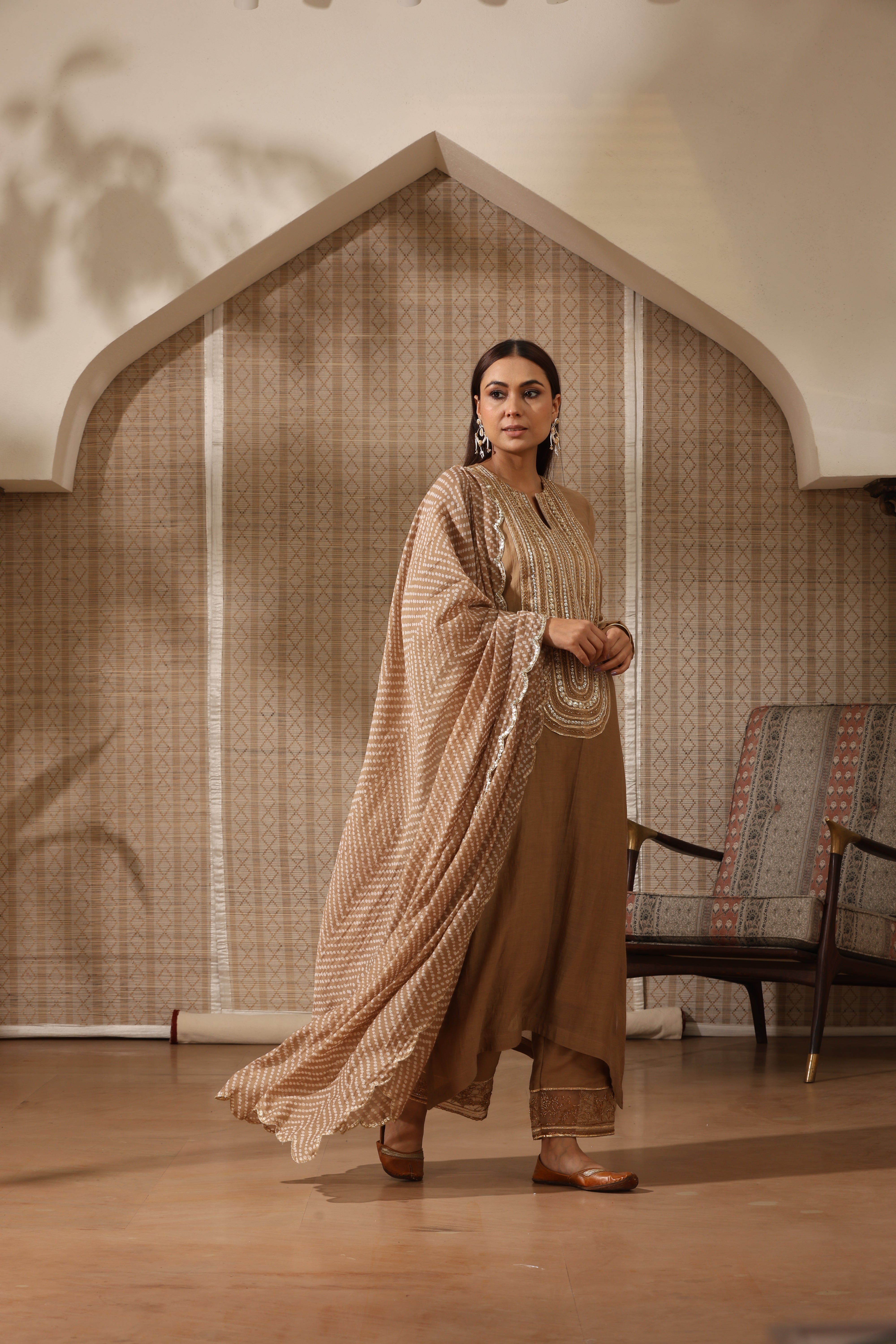 Beige Yoke