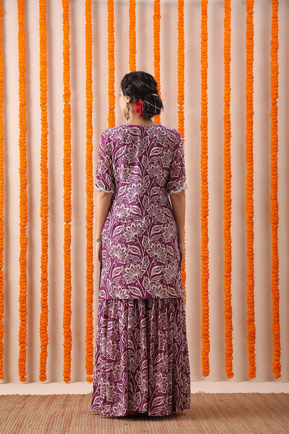 Purple Mehendi Set